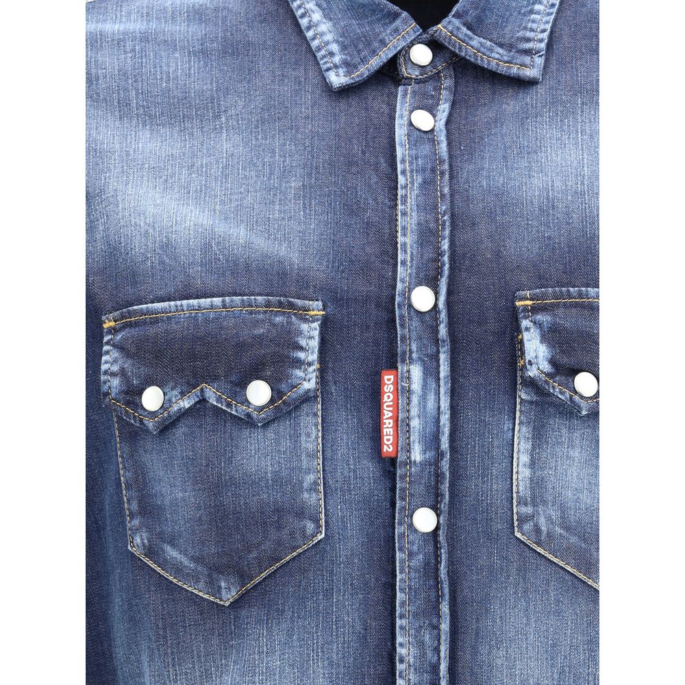 Blue Denim Shirt