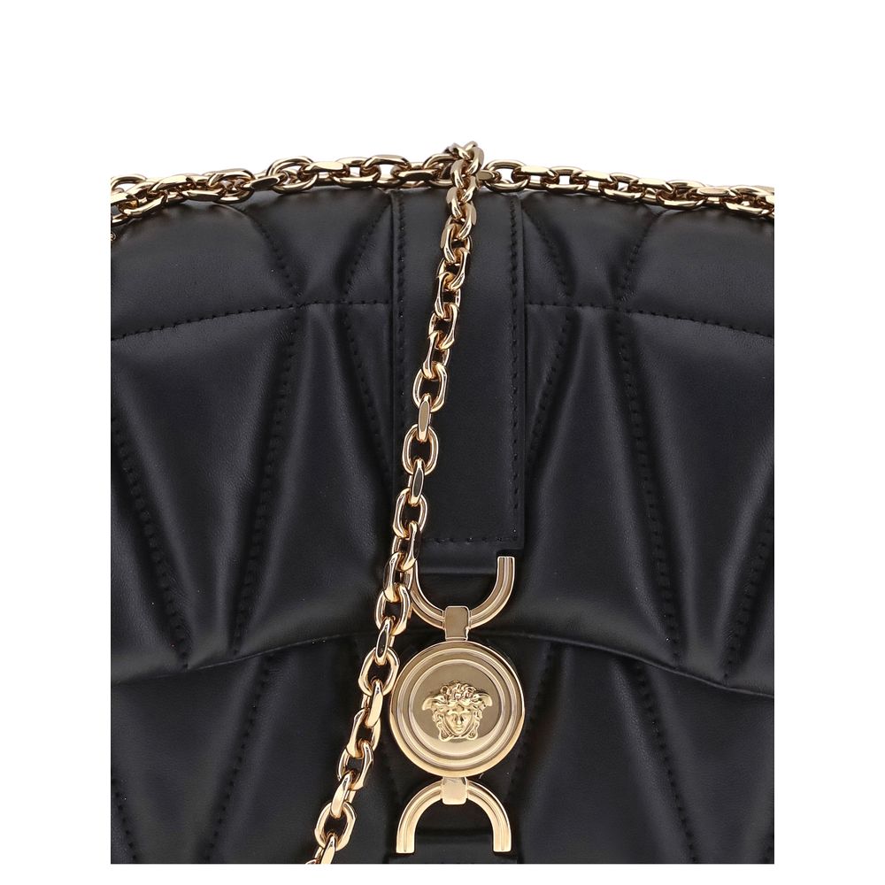 Black Calf Leather Bos Taurus Shoulder Bag