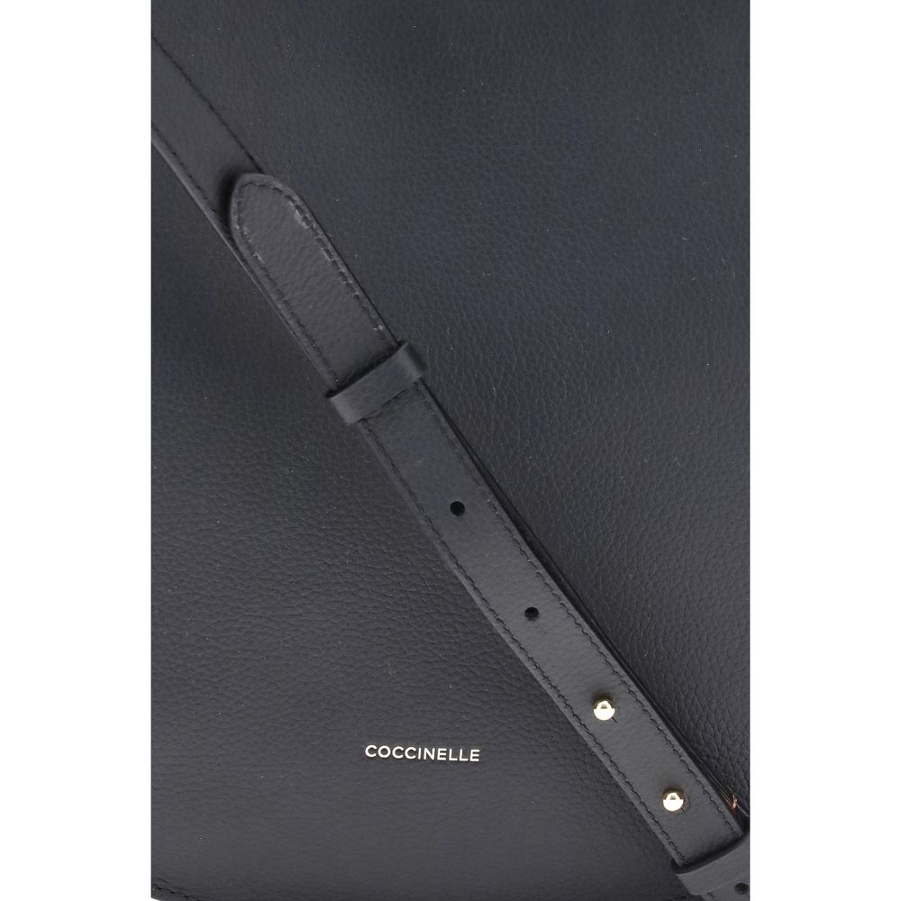 Black Calf Leather Bos Taurus Shoulder Bag