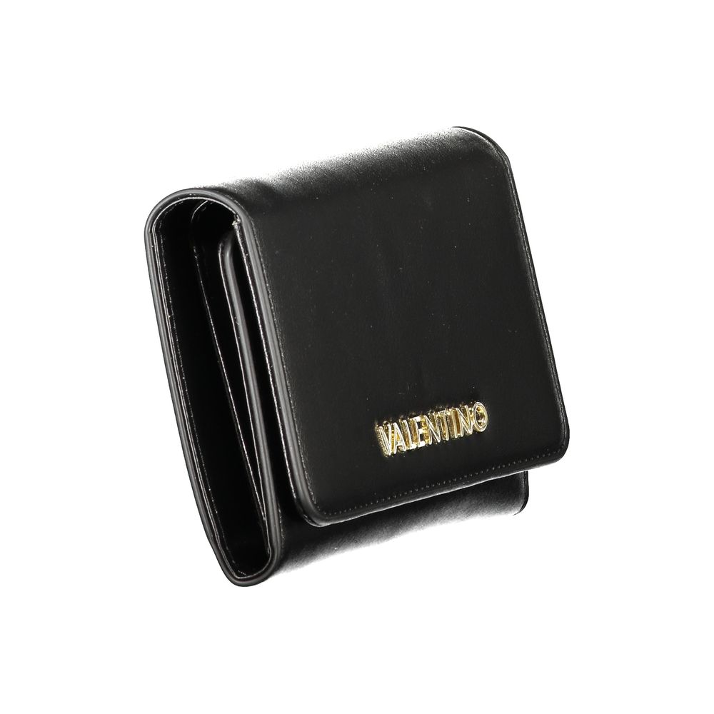 Black Polyethylene Women Wallet
