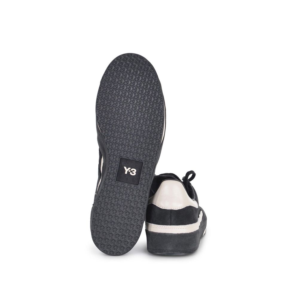 Black Calfskin Chunky Sneakers