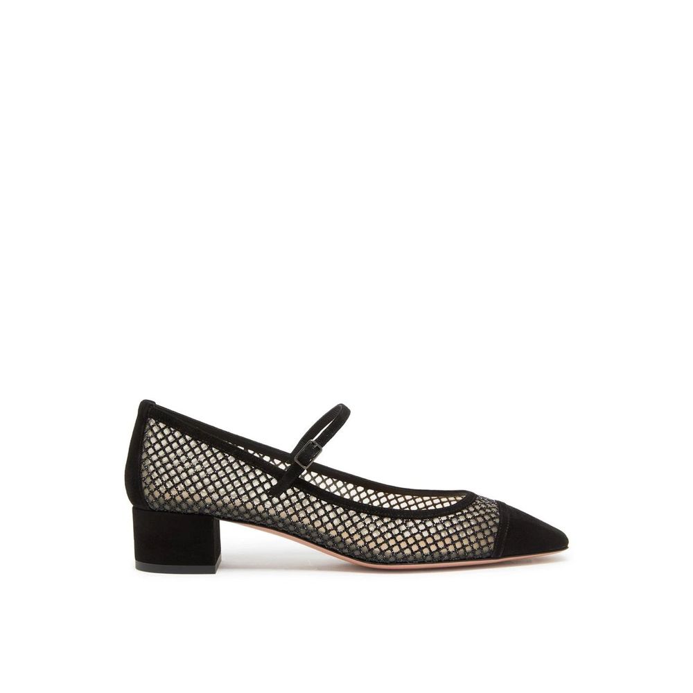 Black Calfskin Pumps