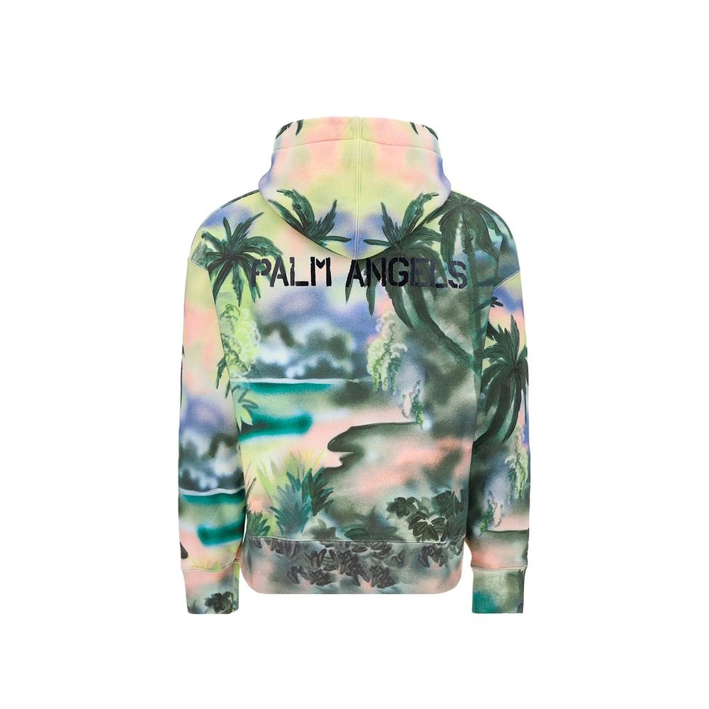 Green Cotton Sweatshirt