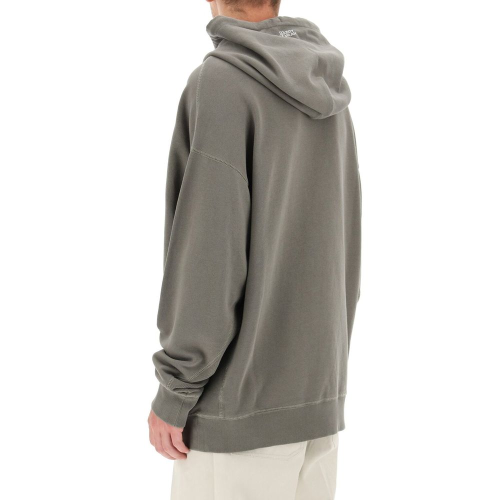 Green Cotton Sweatshirt