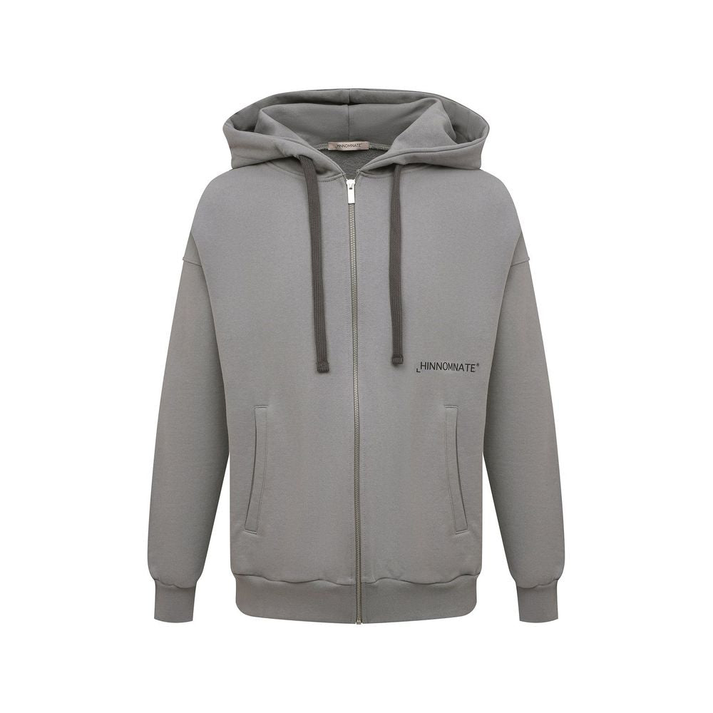 Gray Cotton Men's Sweatshirt