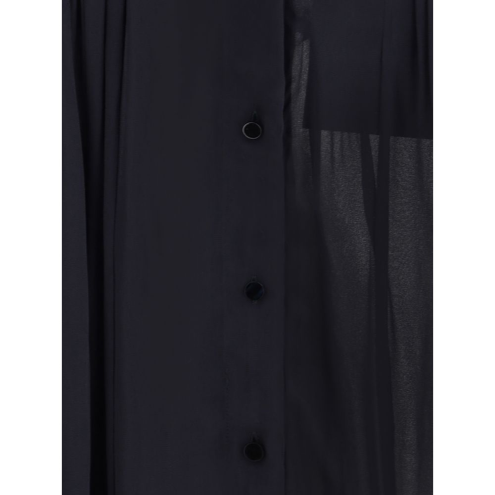 Black Viscose Top