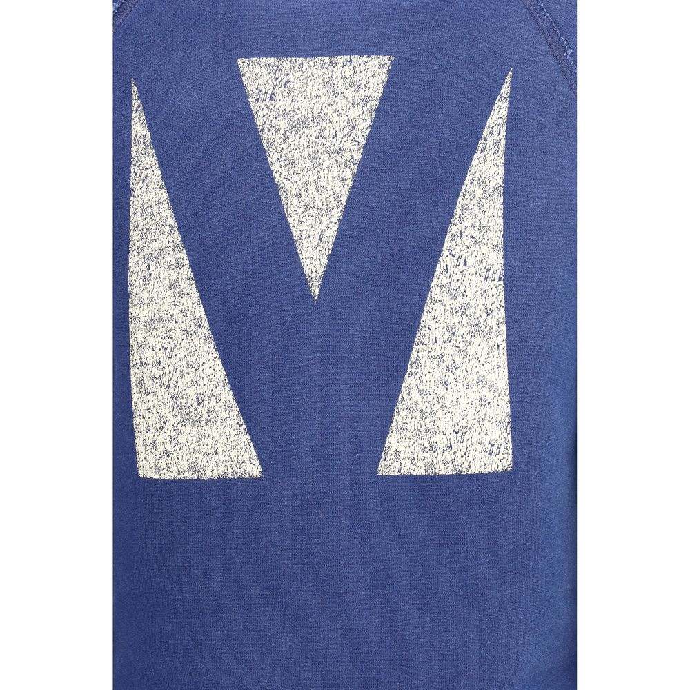 Blue Cotton Sweatshirt