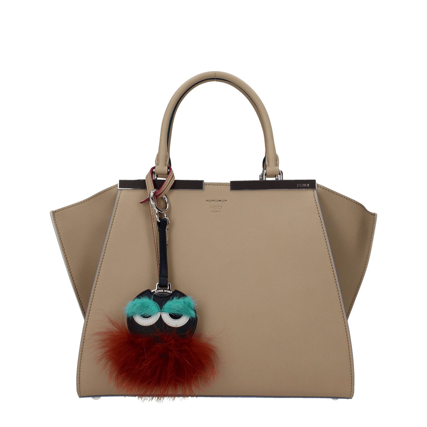 Multicolor Fur Keychain