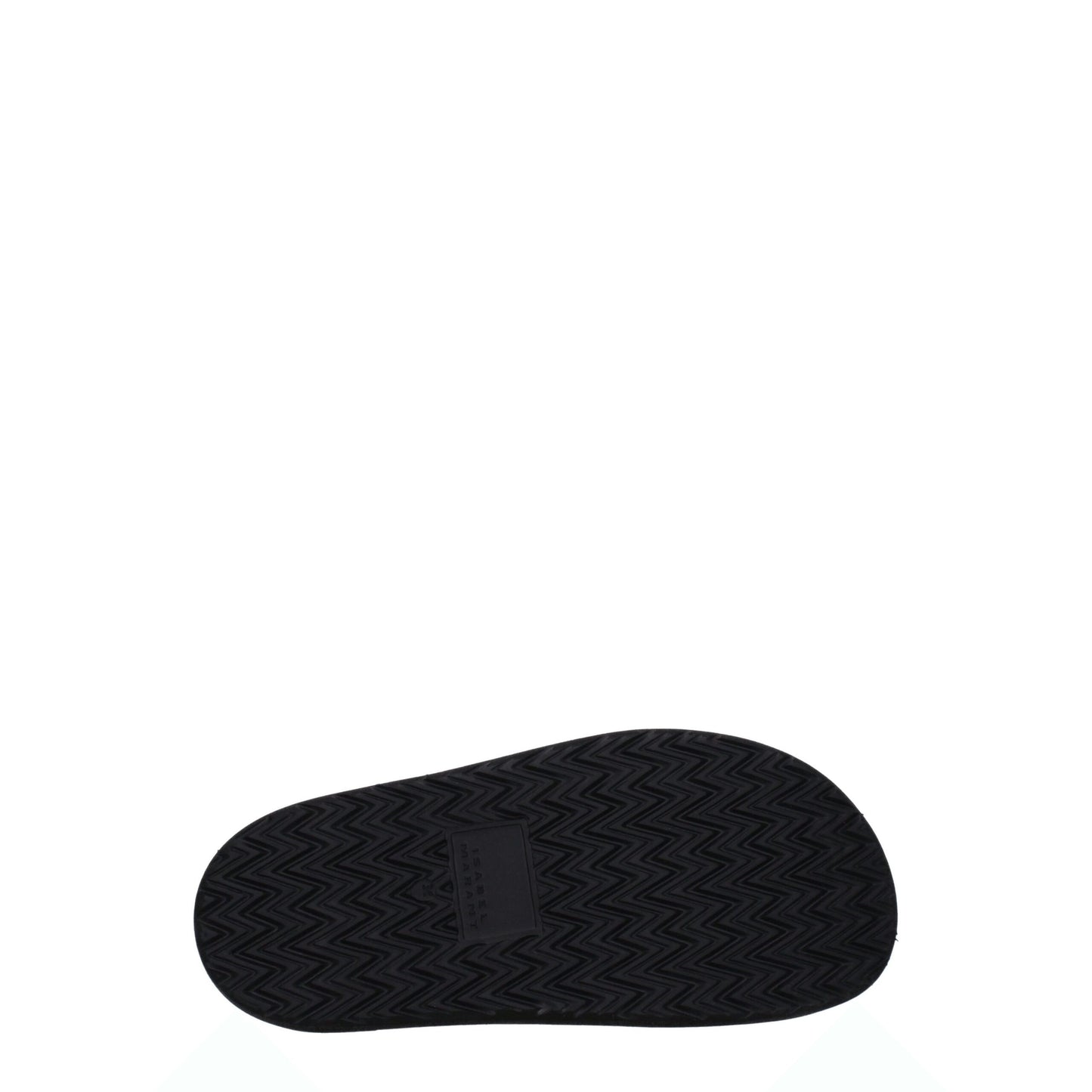Black Leather Slippers