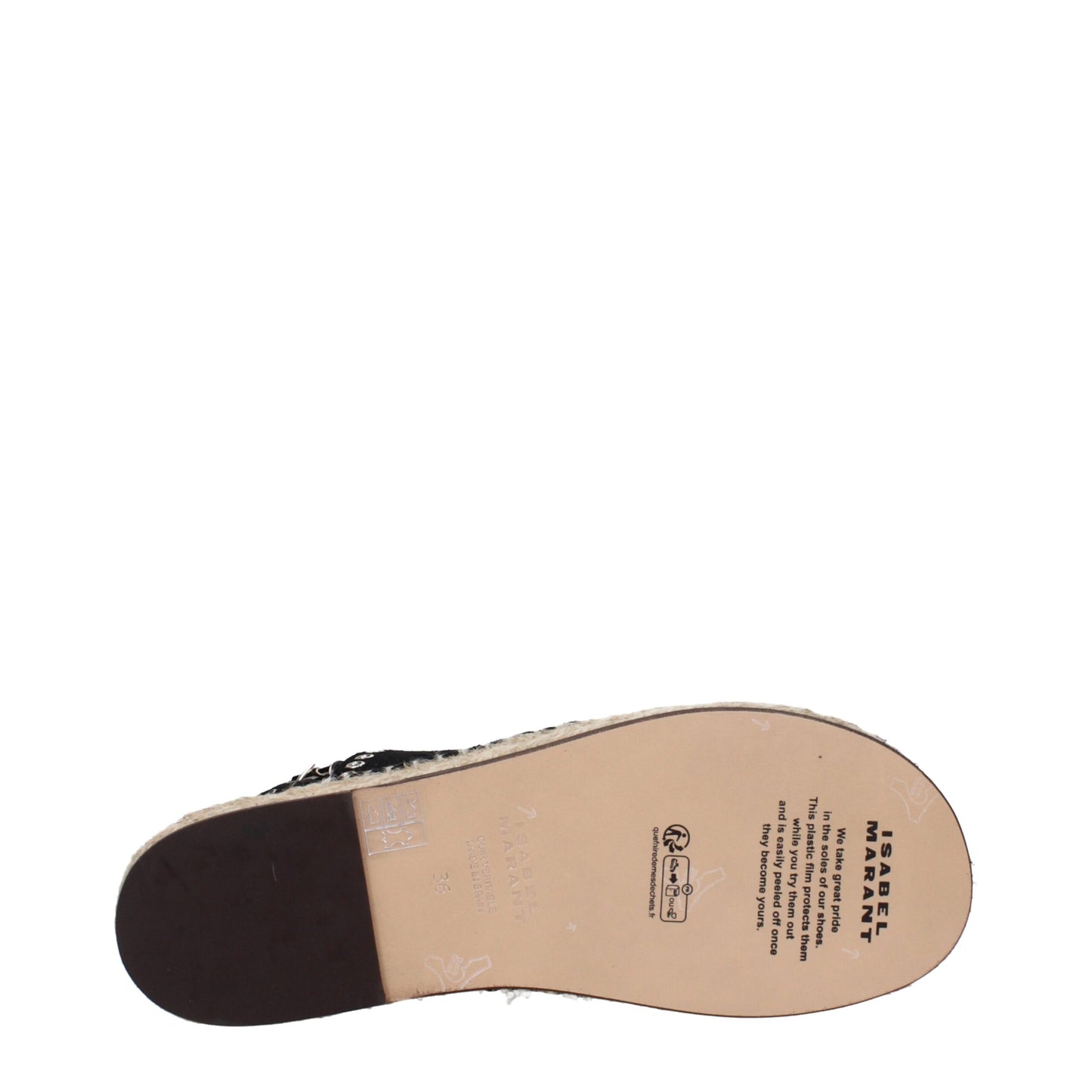 Black Leather Sandals