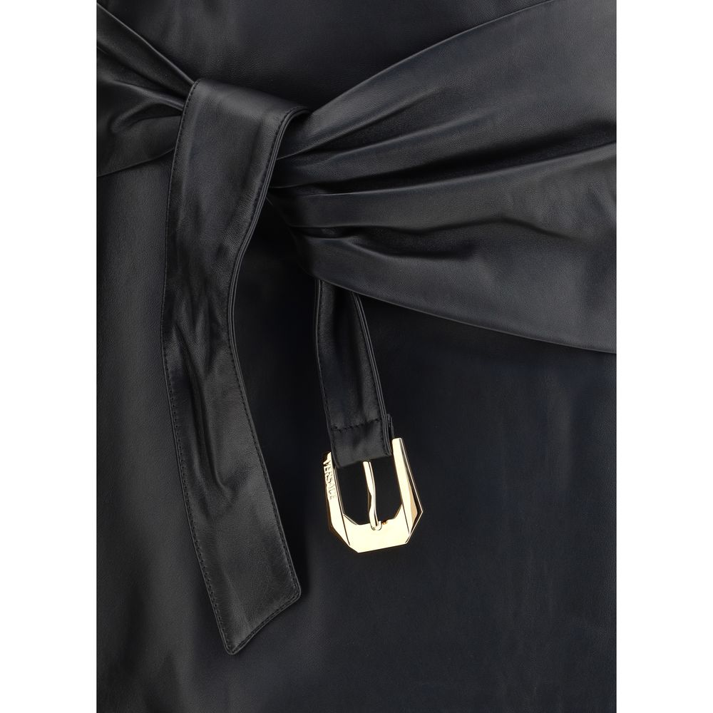 Black Lamb Ovis Aries Aries Mini Skirt