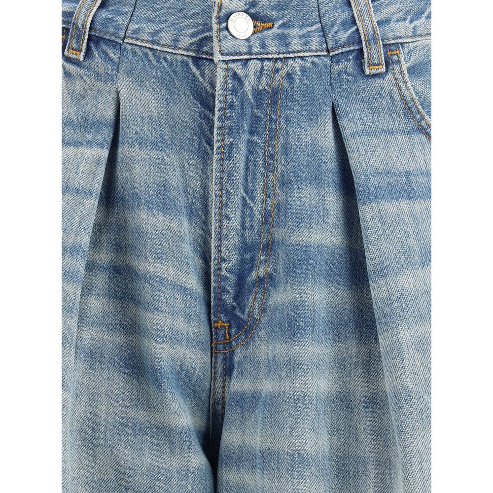 Light Blue Cotton Jeans Denim