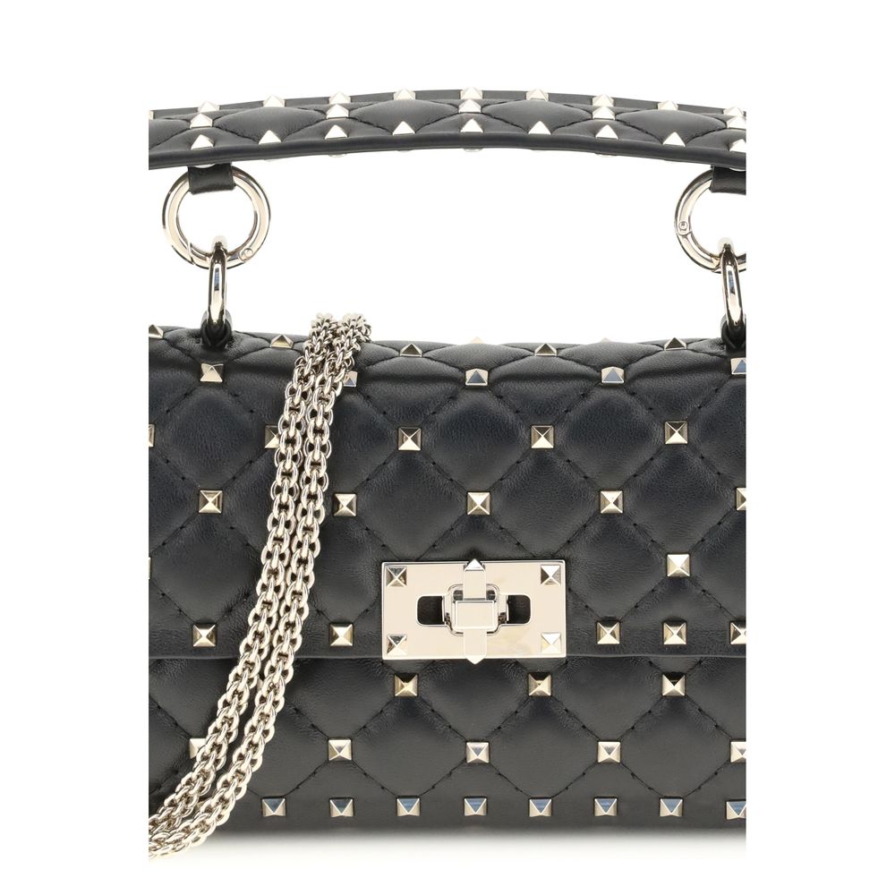 Black Calf Leather Bos Taurus Handbag