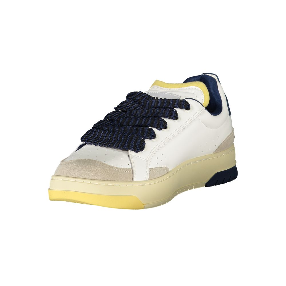 White Leather Men Sneaker