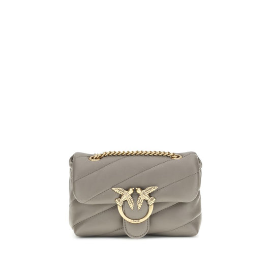 Gray Calf Leather Bos Taurus Shoulder Bag
