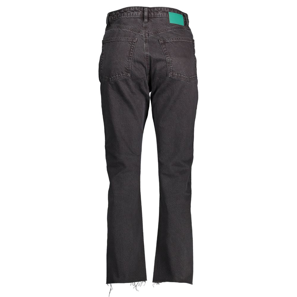 Black Cotton Women's Jean