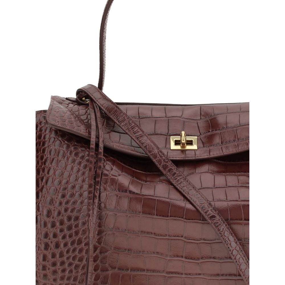 Brown Calf Leather Bos Taurus Handbag