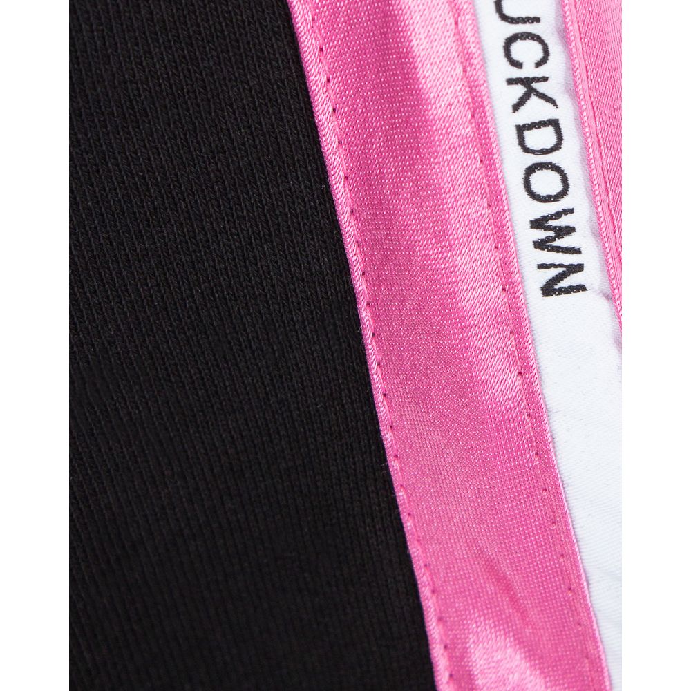 Black Cotton Women's Sweater Hoodie