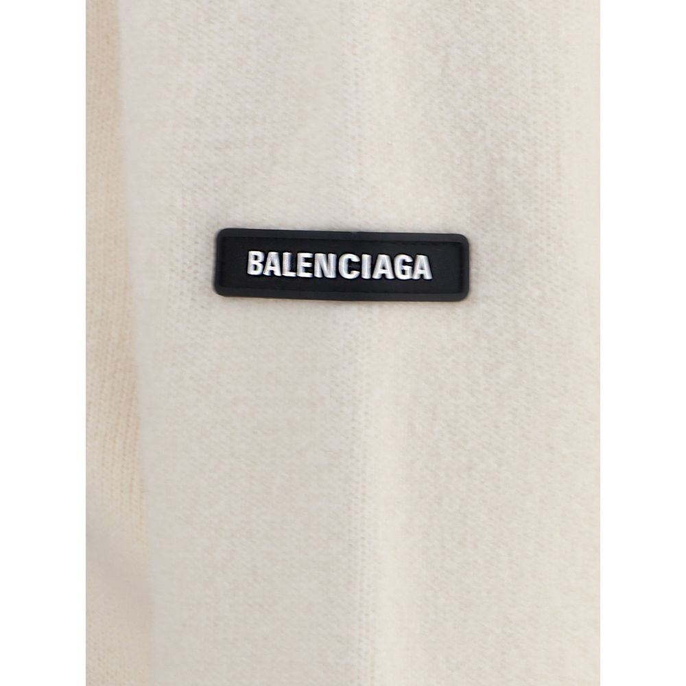 White Wool Sweatshirt