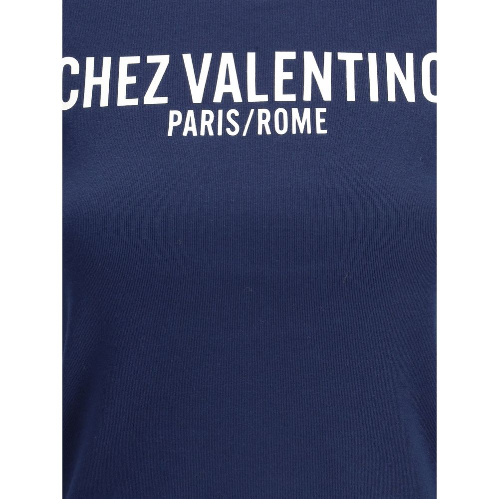 Blue Cotton T-Shirt