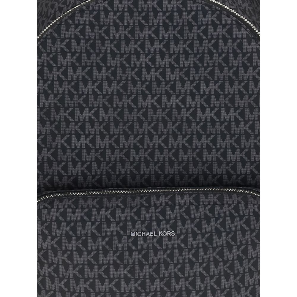 Black Polyester Backpack