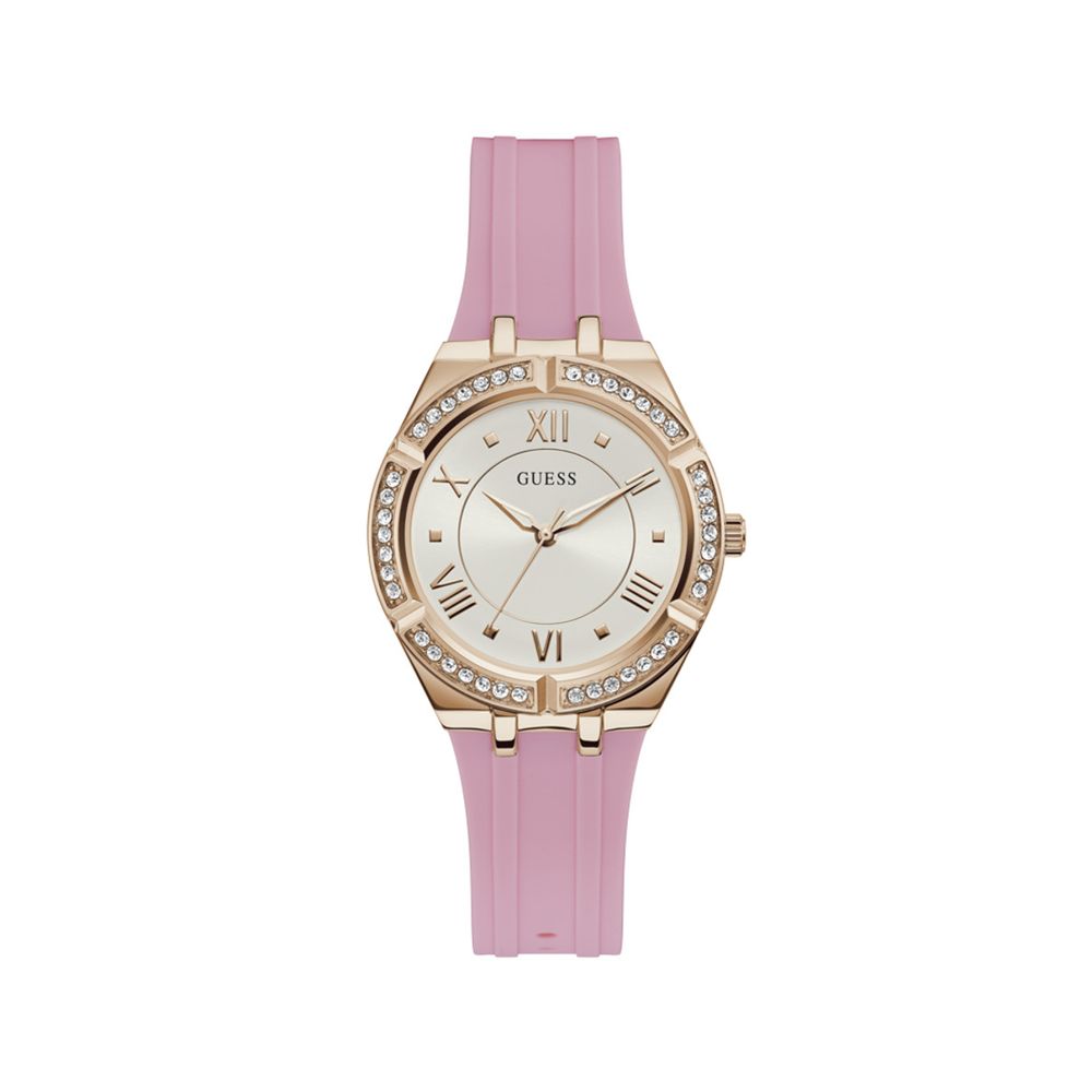 Multicolor Rubber Dress Watch