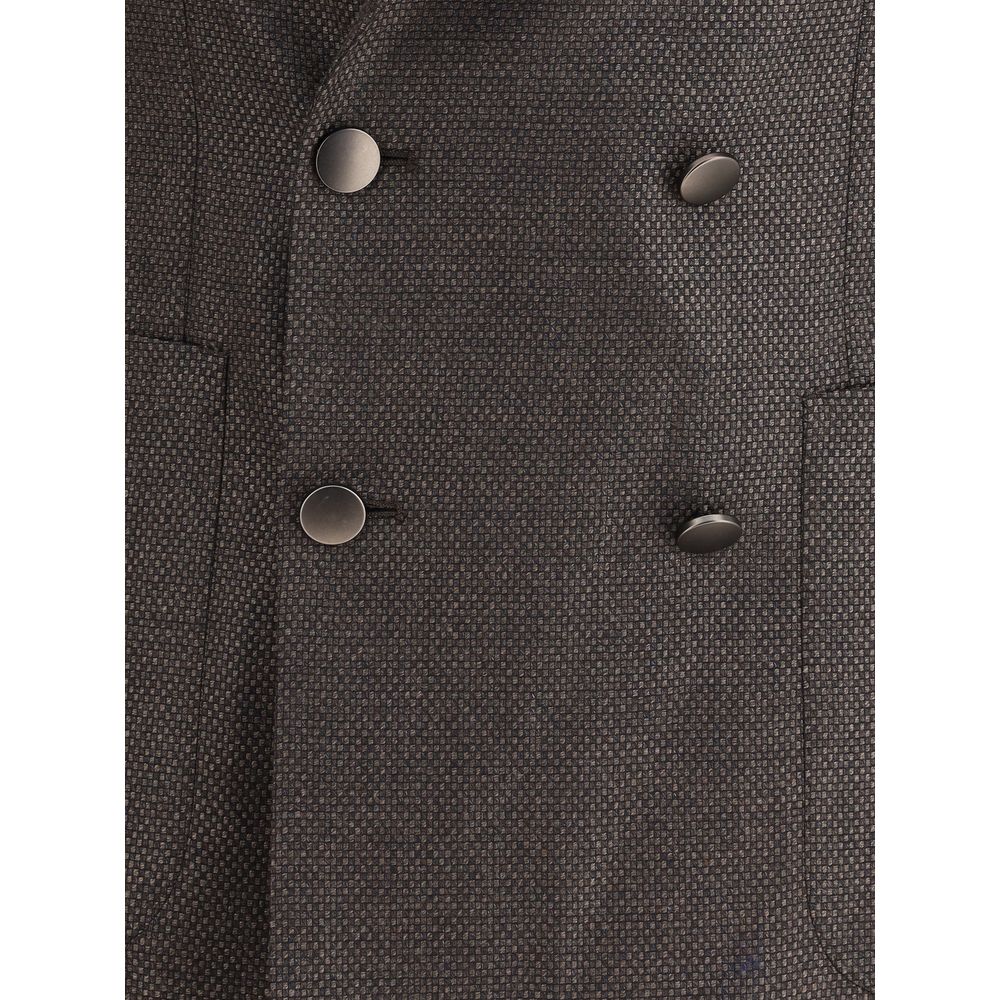 Brown Fleece Wool Clothing