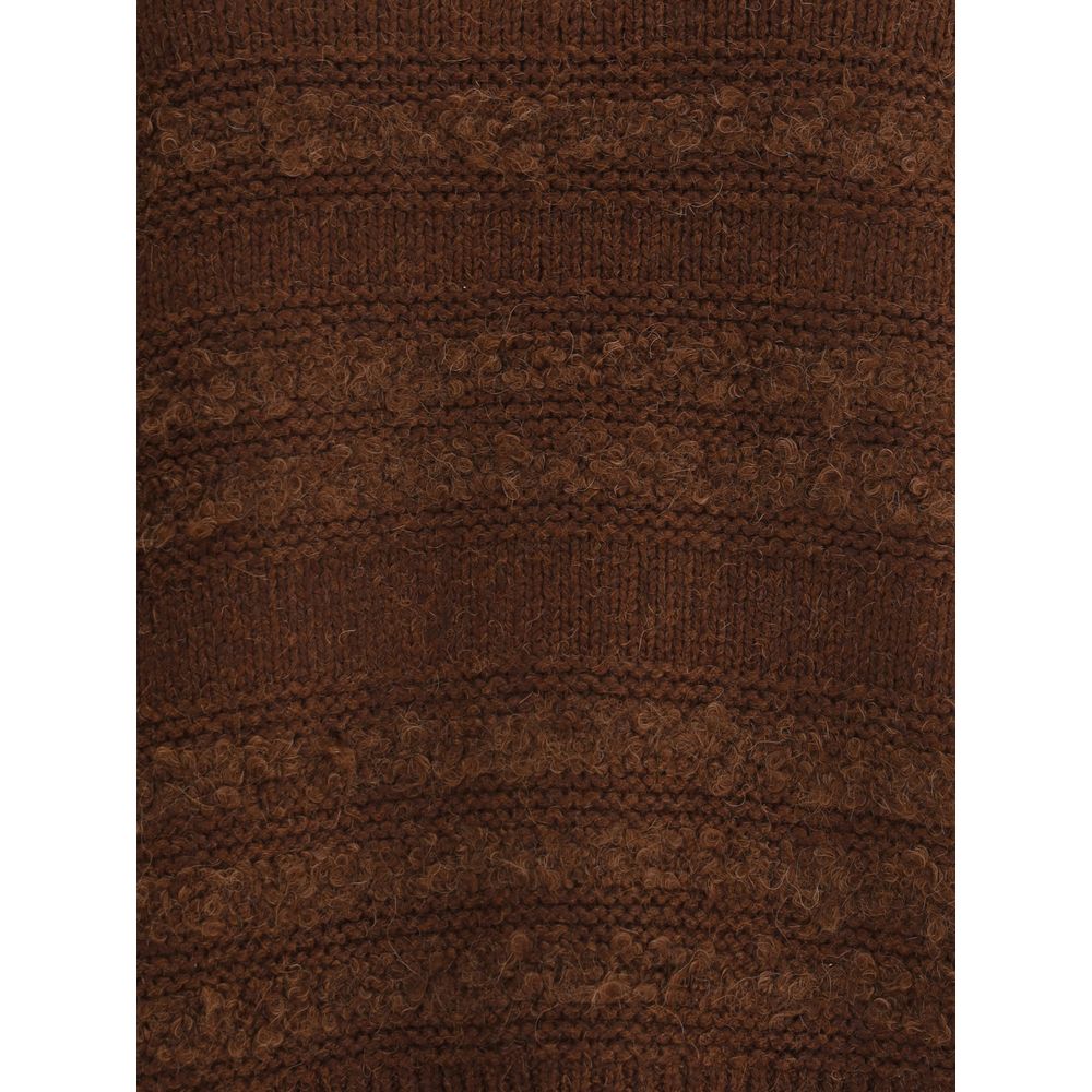 Brown Camel Hair Sweatshirt
