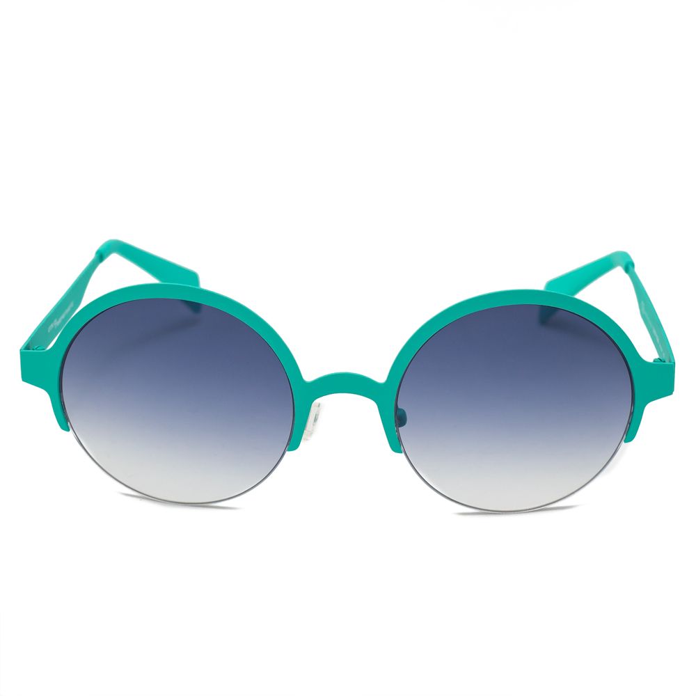 Blue Metal Sunglasses