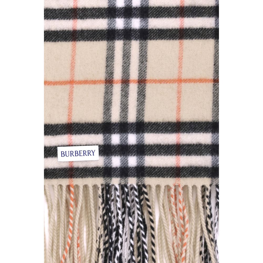 Beige Wool Scarf