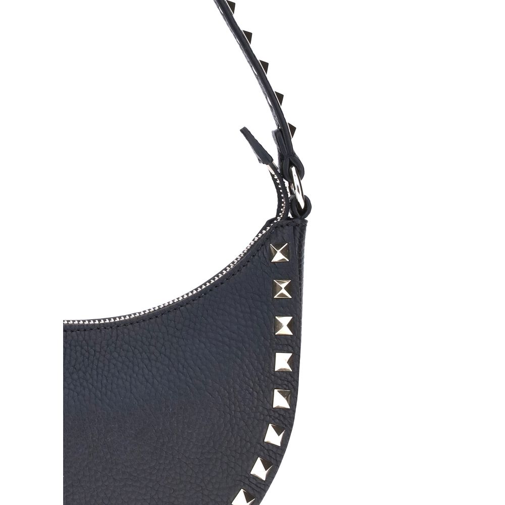 Black Calf Leather Bos Taurus Shoulder Bag