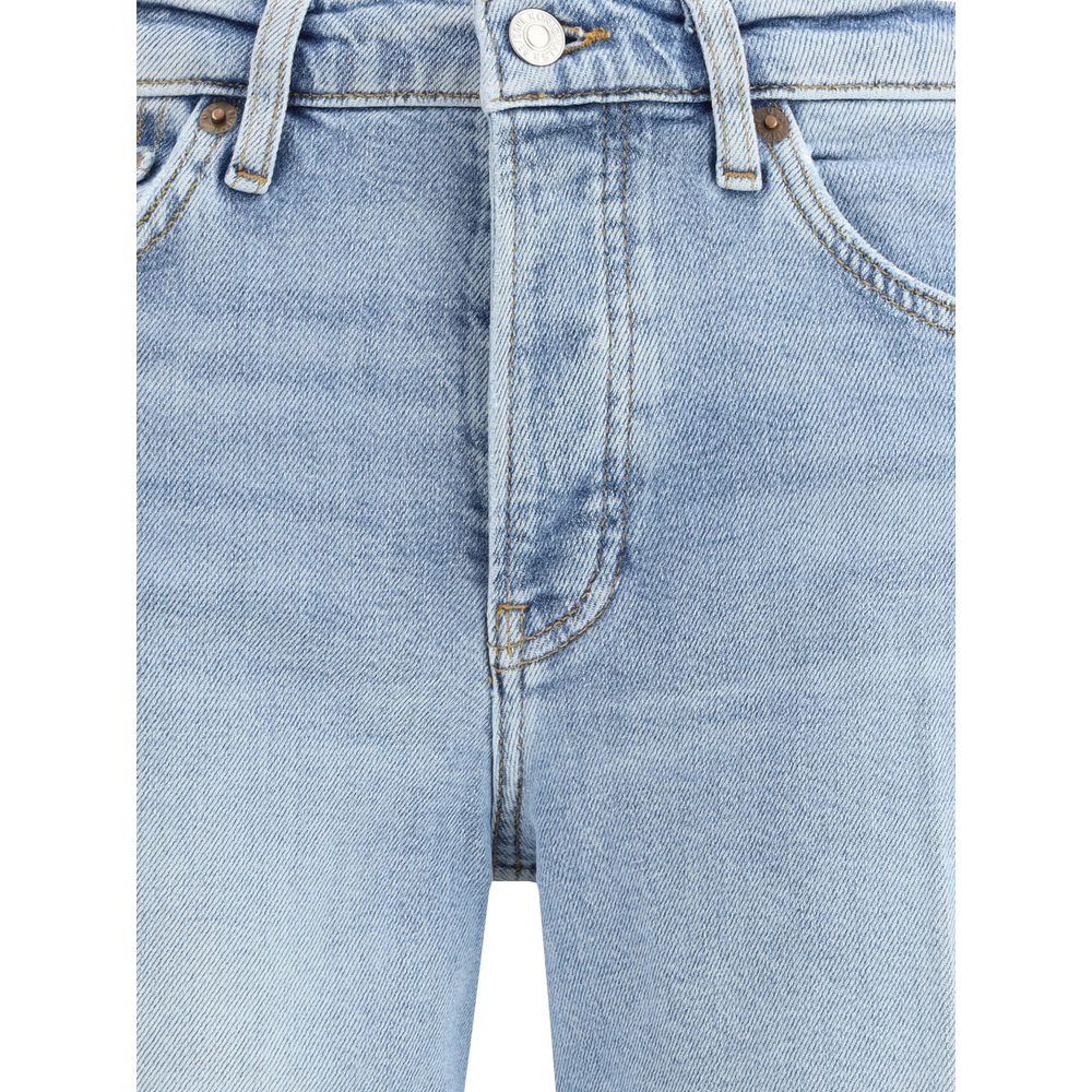 Light Blue Cotton Jeans Denim