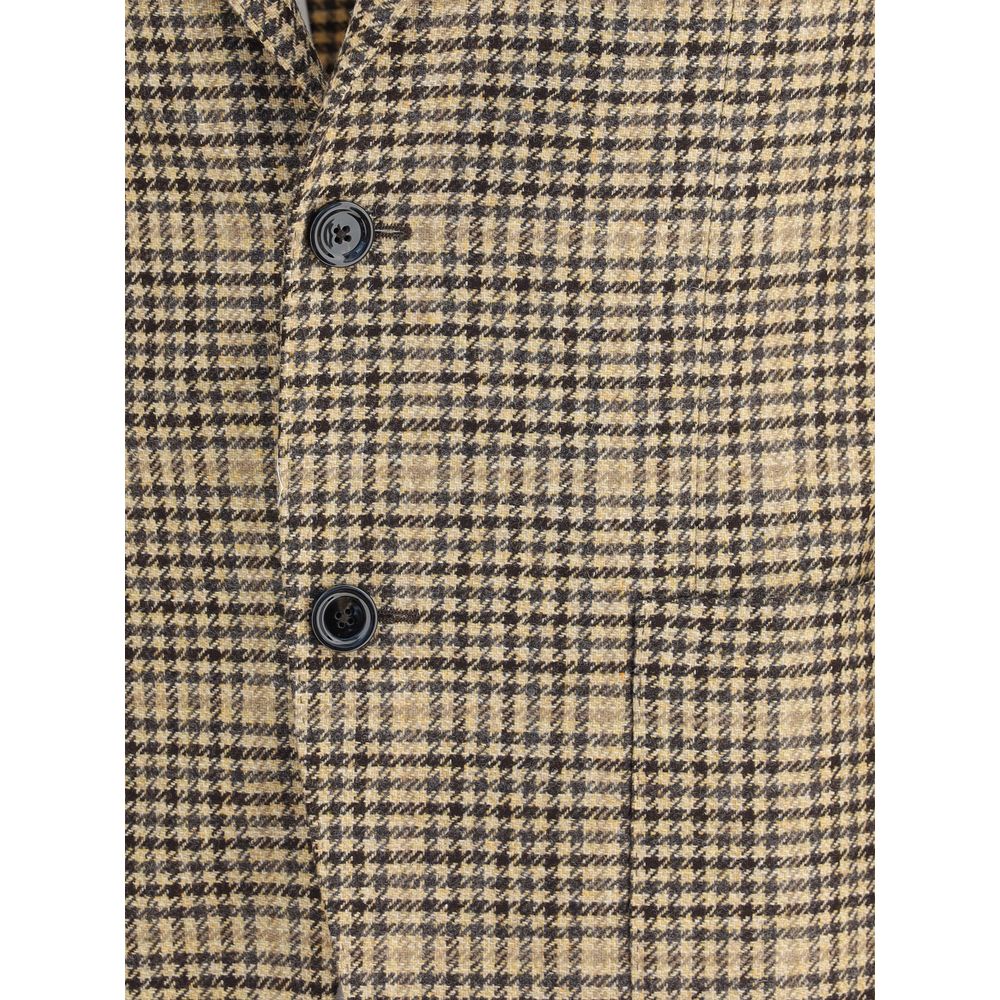 Beige Wool Clothing