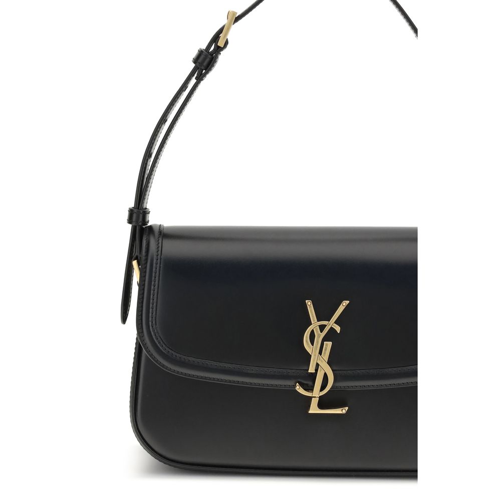 Black Calf Leather Bos Taurus Shoulder Bag