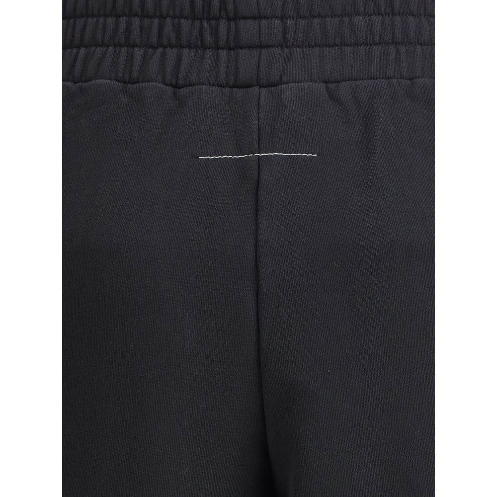 Black Cotton Joggers (Workout Pants)