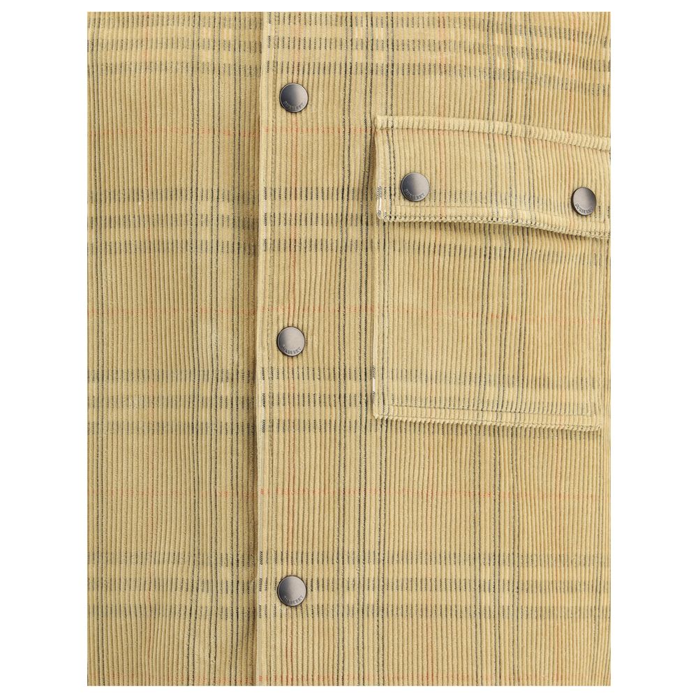 Beige Denim Shirt
