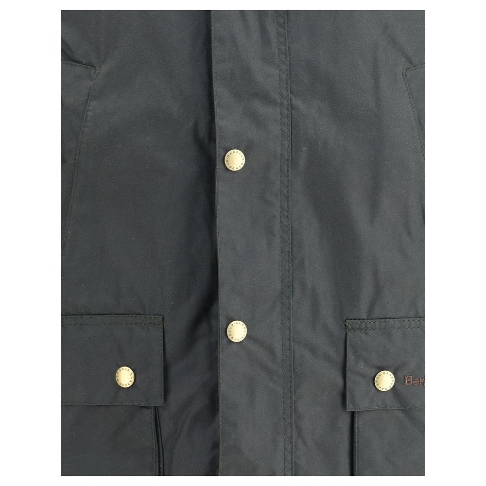 Green Cotton Coat