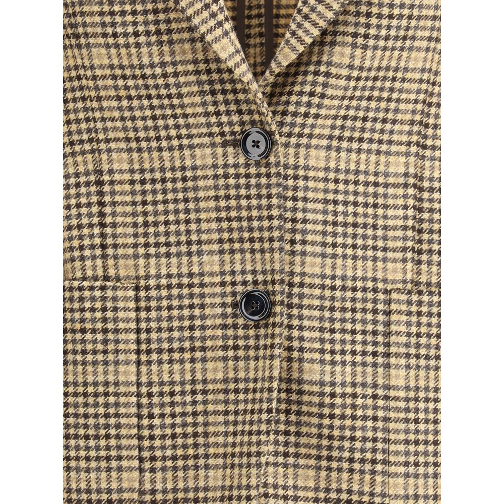 Beige Wool Blazer