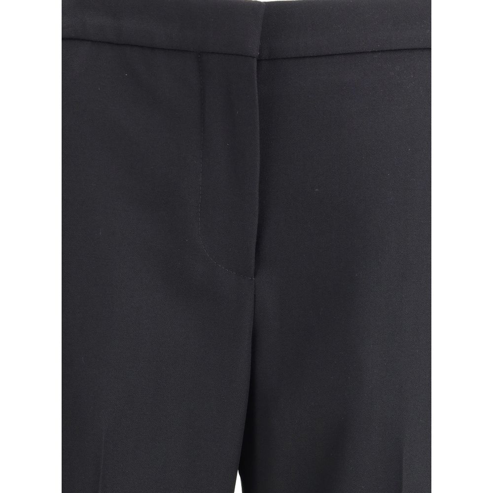 Black Wool Pants
