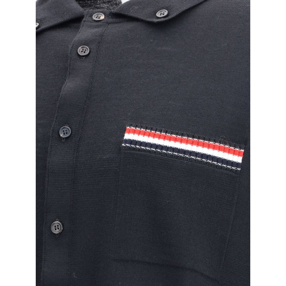 Black Fleece Wool Sweatshirt