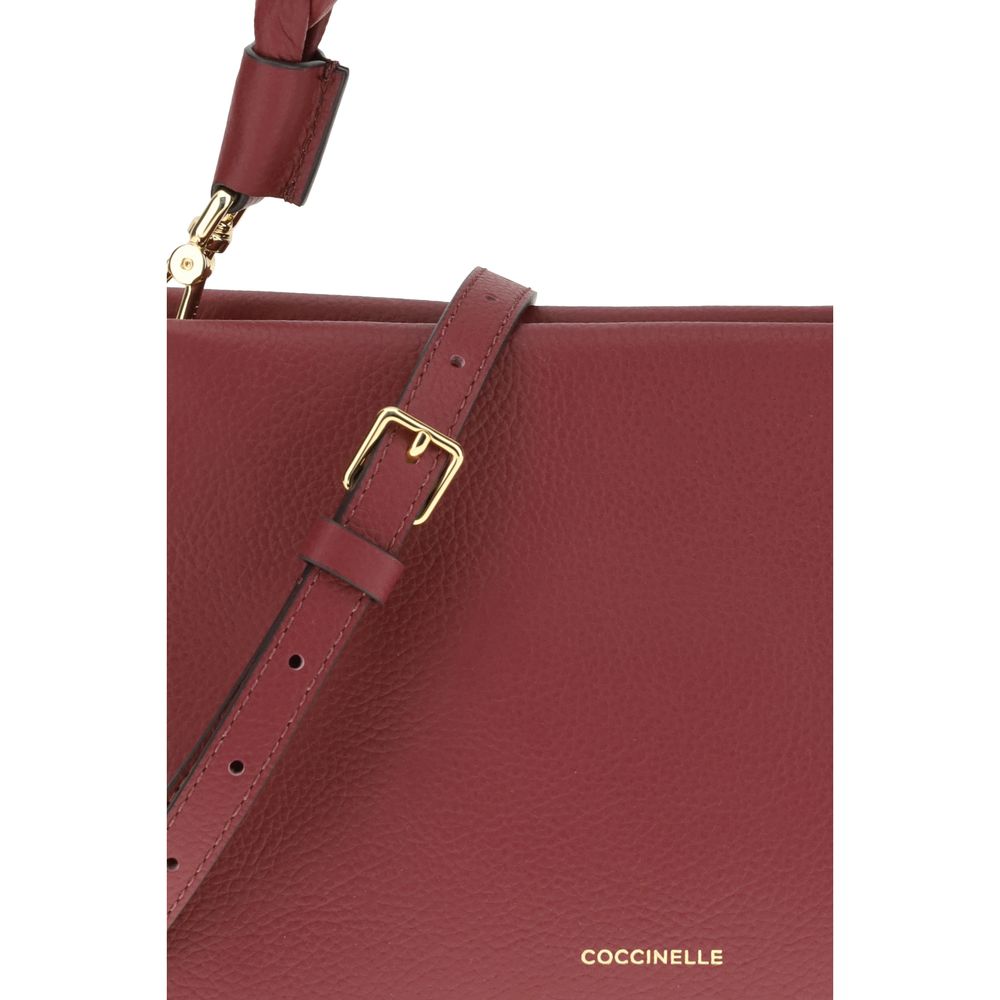 Bordeaux Calf Leather Bos Taurus Shoulder Bag
