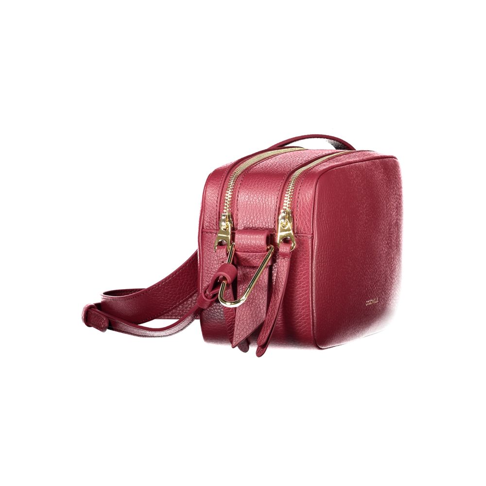 Purple Leather Women Handbag