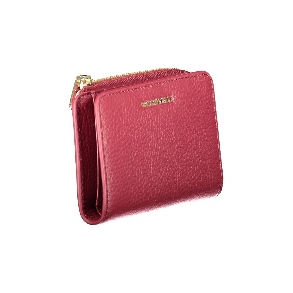 Purple Leather Women Wallet