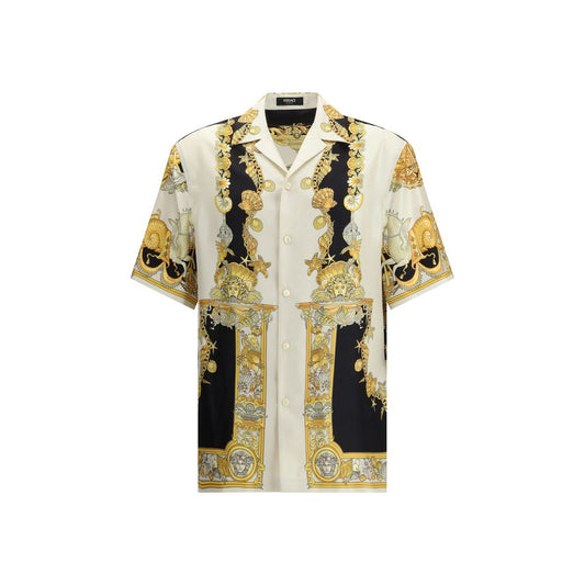 Multicolor Silk Shortsleeve Shirt
