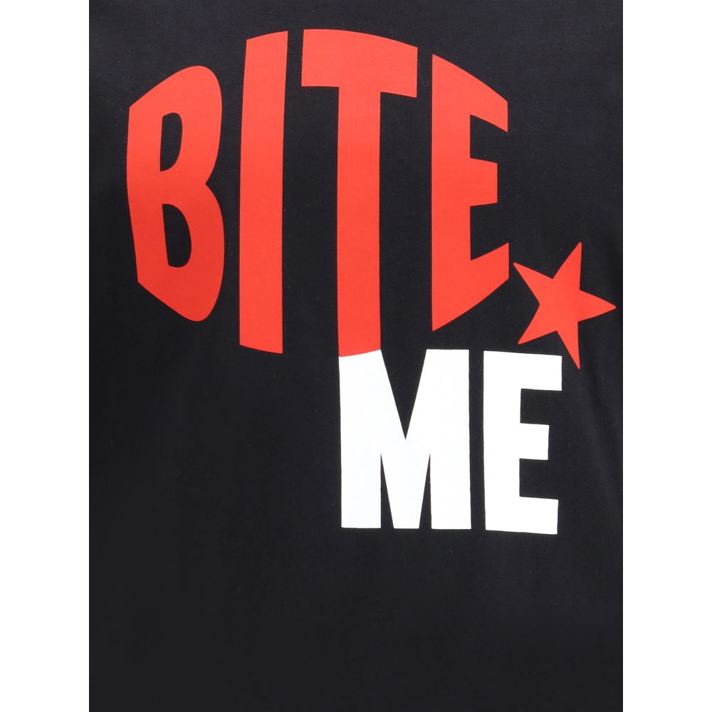 Black Cotton T-Shirt