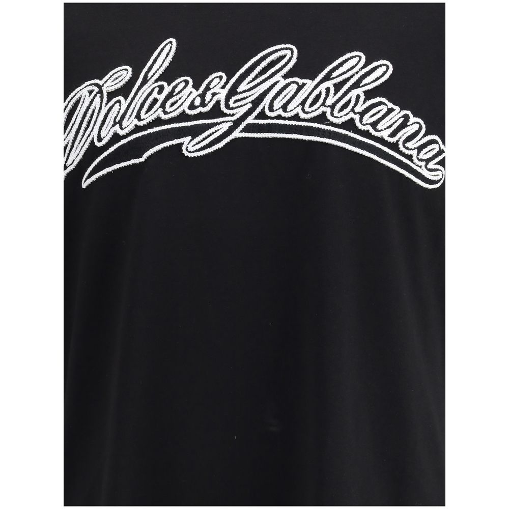 Black Cotton T-Shirt