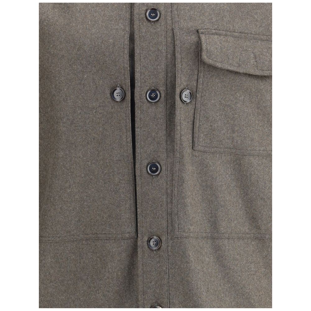 Gray Wool Coat