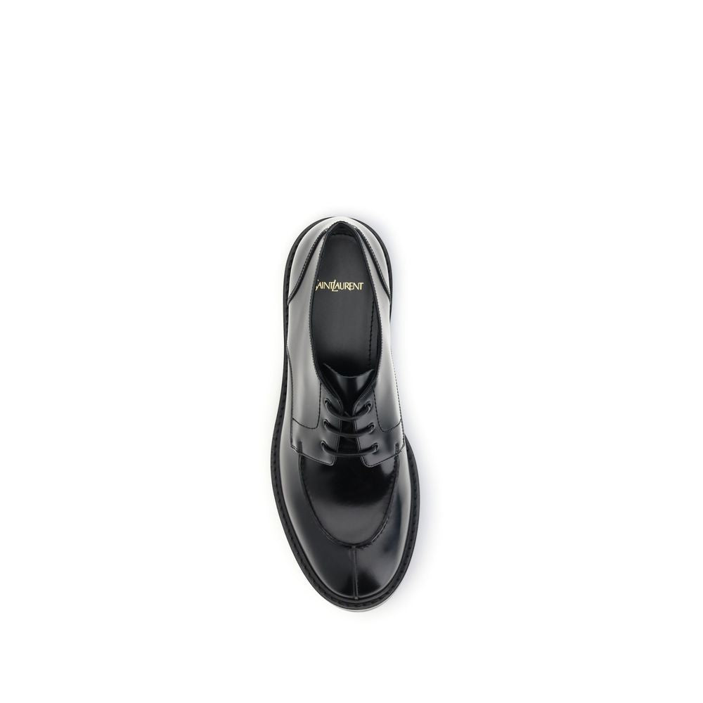 Black Calf Leather Bos Taurus Oxfords And Derbies