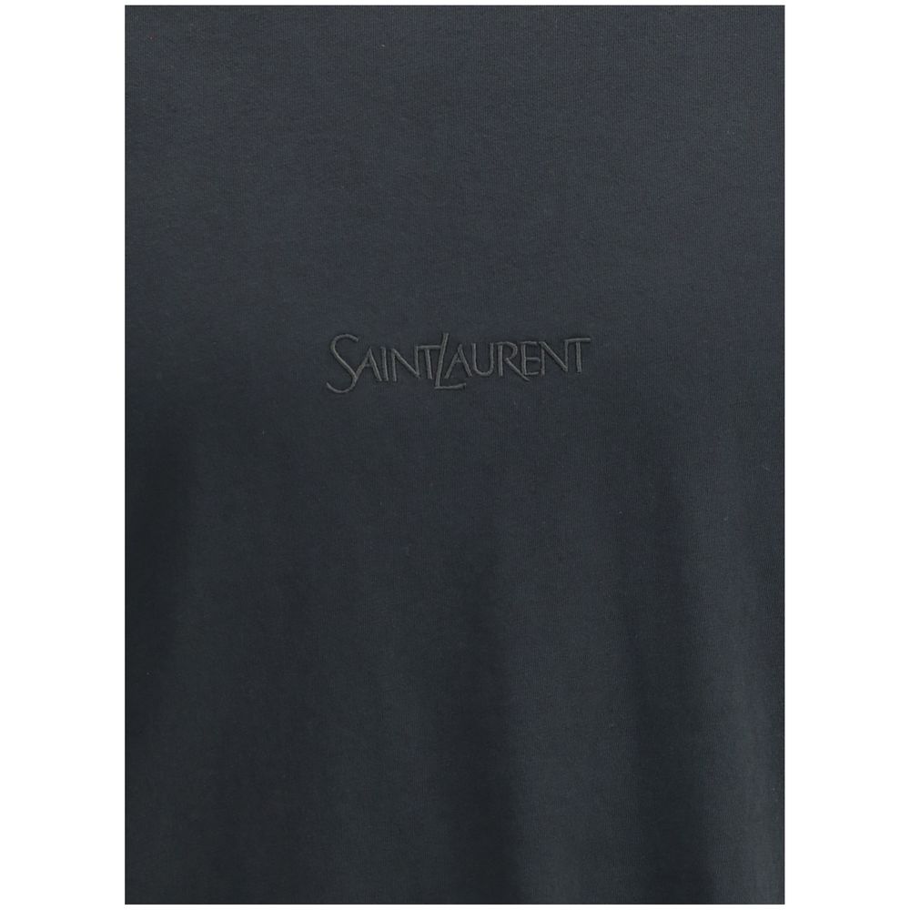 Black Cotton T-Shirt