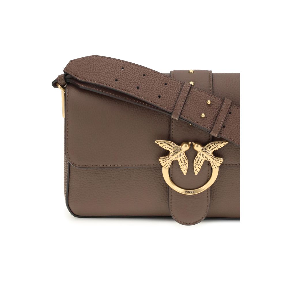 Brown Calf Leather Bos Taurus Shoulder Bag